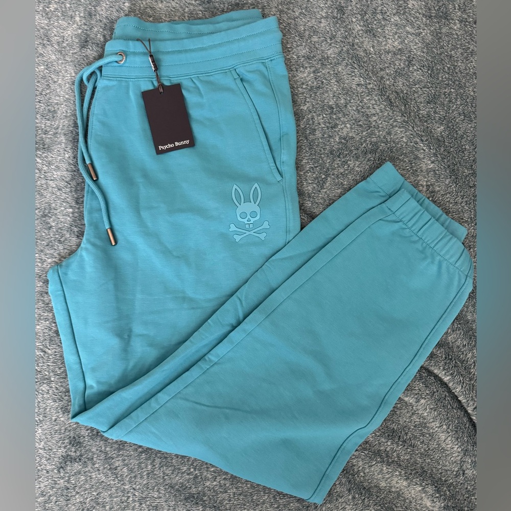 Psycho Bunny Teal Joggers men’s